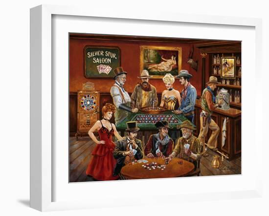 The Gambler’s-Lee Dubin-Framed Giclee Print