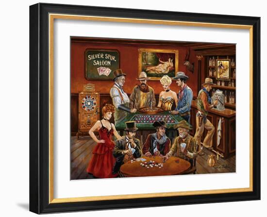 The Gambler’s-Lee Dubin-Framed Giclee Print