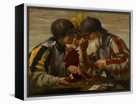 The Gamblers, 1623-Hendrick Ter Brugghen-Framed Premier Image Canvas