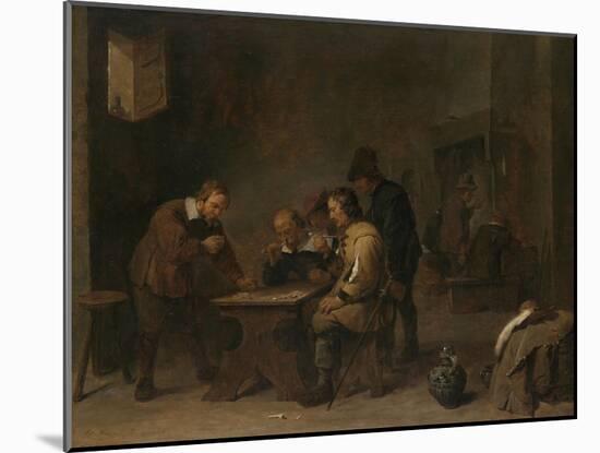 The Gamblers, C.1640-David the Younger Teniers-Mounted Giclee Print