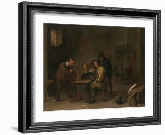 The Gamblers, C.1640-David the Younger Teniers-Framed Giclee Print