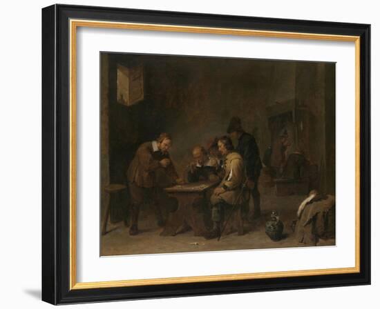 The Gamblers, C.1640-David the Younger Teniers-Framed Giclee Print