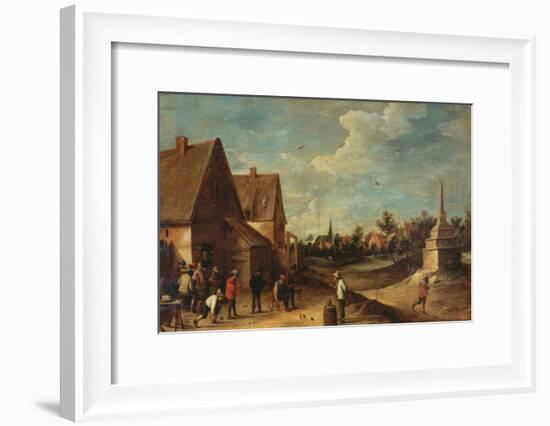 The Game of Bowls-David Teniers the Younger-Framed Giclee Print