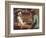 The Game of Draughts, 1844-Gustave Courbet-Framed Giclee Print