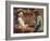 The Game of Draughts, 1844-Gustave Courbet-Framed Giclee Print