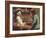 The Game of Draughts, 1844-Gustave Courbet-Framed Giclee Print