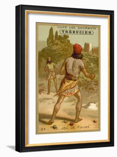 The Game of Tennis-null-Framed Giclee Print