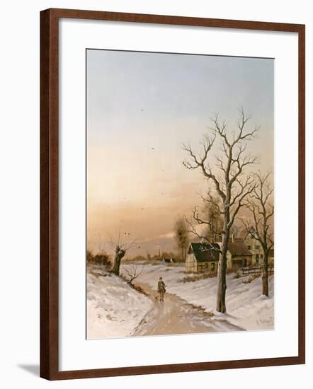 The Gamekeeper Going Home-Fabio Cipolla-Framed Giclee Print