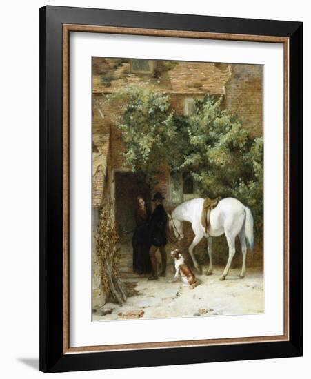 The Gamekeeper's Courtship-George B. O'neil-Framed Giclee Print