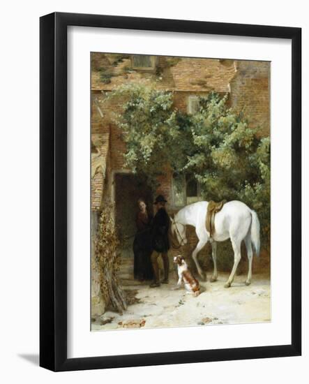 The Gamekeeper's Courtship-George B. O'neil-Framed Giclee Print