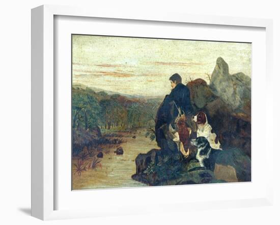 The Gamekeeper-Edouard Willmann-Framed Giclee Print