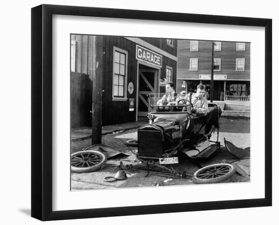 The Garage, 1919-null-Framed Photographic Print