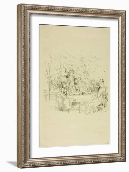 The Garden, 1891-James Abbott McNeill Whistler-Framed Giclee Print