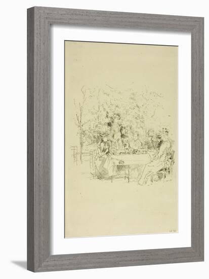 The Garden, 1891-James Abbott McNeill Whistler-Framed Giclee Print