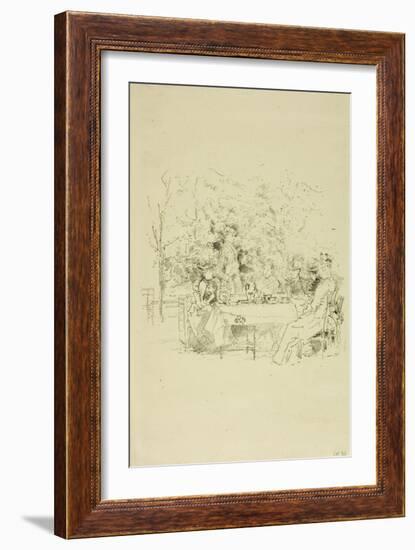 The Garden, 1891-James Abbott McNeill Whistler-Framed Giclee Print