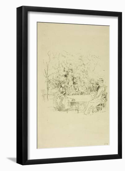 The Garden, 1891-James Abbott McNeill Whistler-Framed Giclee Print