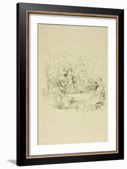 The Garden, 1891-James Abbott McNeill Whistler-Framed Giclee Print