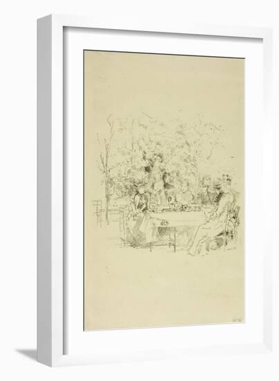 The Garden, 1891-James Abbott McNeill Whistler-Framed Giclee Print