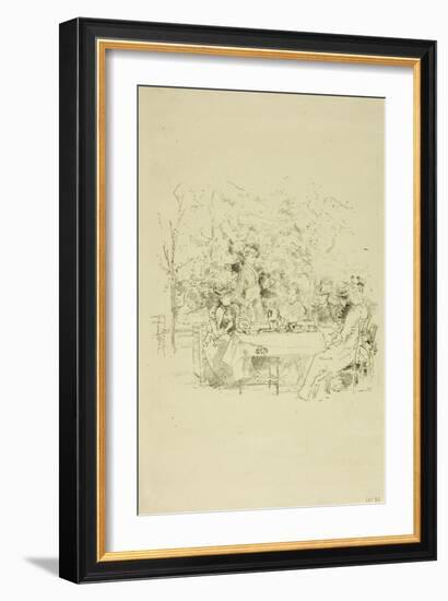 The Garden, 1891-James Abbott McNeill Whistler-Framed Giclee Print