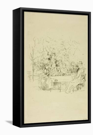 The Garden, 1891-James Abbott McNeill Whistler-Framed Premier Image Canvas