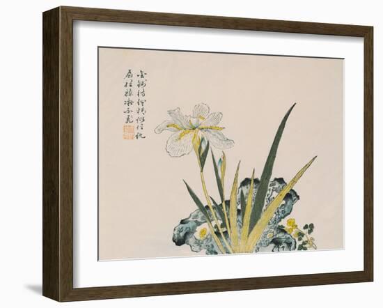 The Garden as Big as a Grain of Mustard, 17th-18th Century-null-Framed Giclee Print