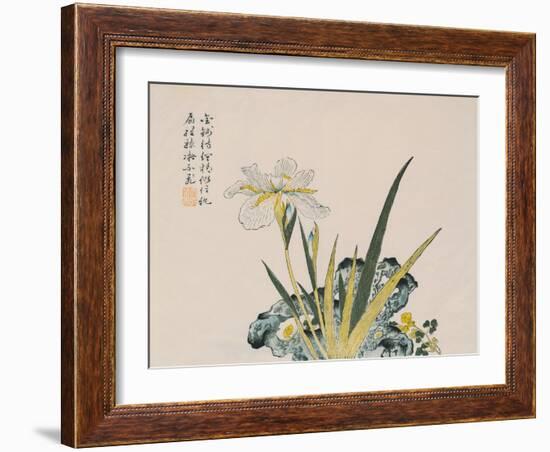 The Garden as Big as a Grain of Mustard, 17th-18th Century-null-Framed Giclee Print