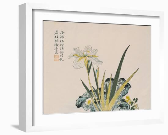 The Garden as Big as a Grain of Mustard, 17th-18th Century-null-Framed Giclee Print