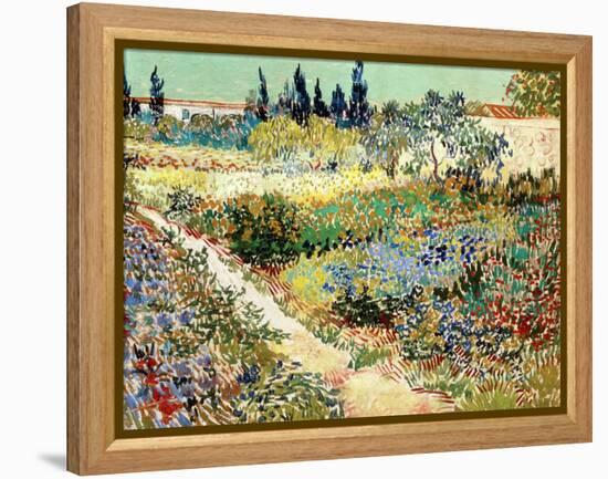 The Garden at Arles, 1888-Vincent van Gogh-Framed Premier Image Canvas