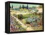 The Garden at Arles, 1888-Vincent van Gogh-Framed Premier Image Canvas