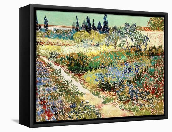 The Garden at Arles, 1888-Vincent van Gogh-Framed Premier Image Canvas