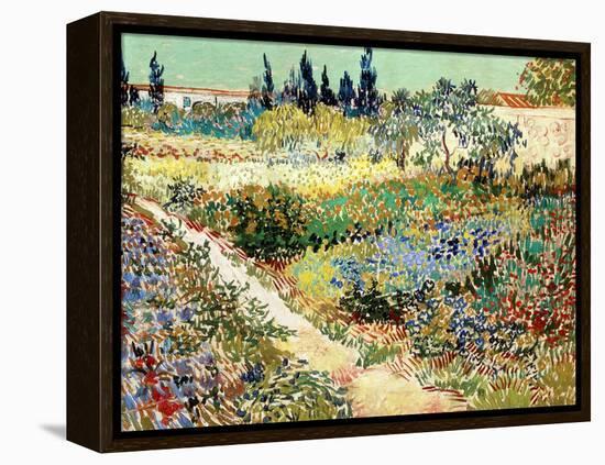 The Garden at Arles, 1888-Vincent van Gogh-Framed Premier Image Canvas