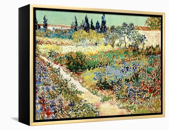 The Garden at Arles, 1888-Vincent van Gogh-Framed Premier Image Canvas