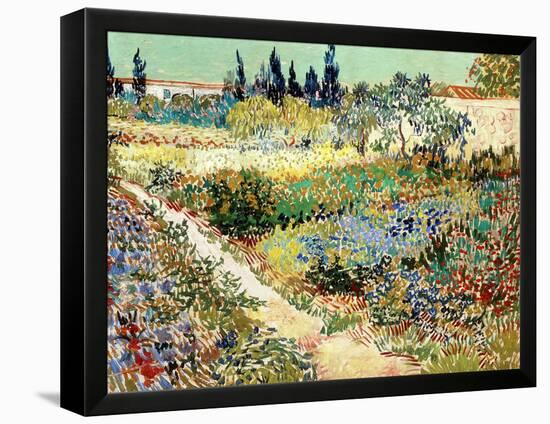 The Garden at Arles, 1888-Vincent van Gogh-Framed Premier Image Canvas