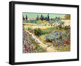 The Garden at Arles, 1888-Vincent van Gogh-Framed Giclee Print