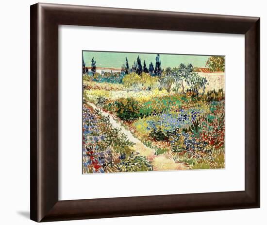 The Garden at Arles, 1888-Vincent van Gogh-Framed Giclee Print