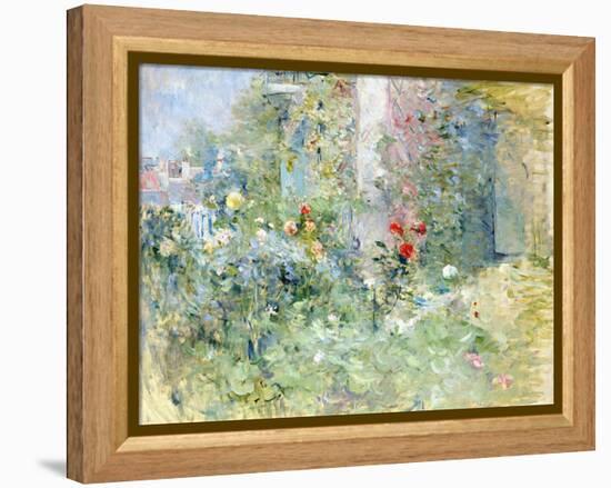 The Garden at Bougival, 1884-Berthe Morisot-Framed Premier Image Canvas