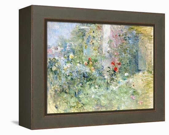 The Garden at Bougival, 1884-Berthe Morisot-Framed Premier Image Canvas