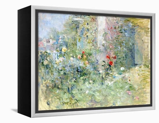 The Garden at Bougival, 1884-Berthe Morisot-Framed Premier Image Canvas