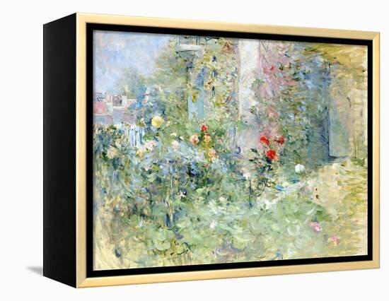 The Garden at Bougival, 1884-Berthe Morisot-Framed Premier Image Canvas