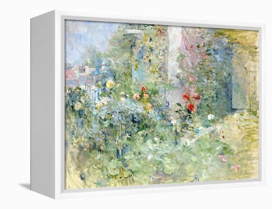 The Garden at Bougival, 1884-Berthe Morisot-Framed Premier Image Canvas