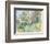 The Garden at Bougival, 1884-Berthe Morisot-Framed Premium Giclee Print