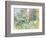 The Garden at Bougival, 1884-Berthe Morisot-Framed Premium Giclee Print