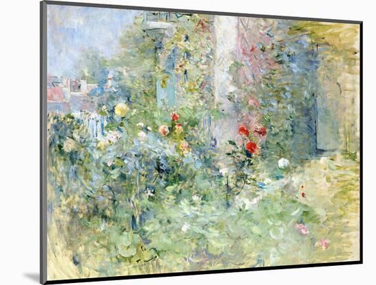 The Garden at Bougival, 1884-Berthe Morisot-Mounted Premium Giclee Print