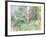 The Garden at Bougival, 1884-Berthe Morisot-Framed Giclee Print