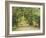 The Garden at Eragny in Spring, 1894-Camille Pissarro-Framed Giclee Print