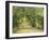 The Garden at Eragny in Spring, 1894-Camille Pissarro-Framed Giclee Print