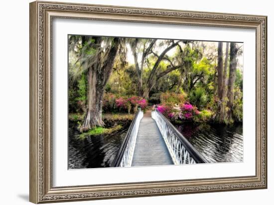 The Garden Bridge-Daniel Burt-Framed Photographic Print