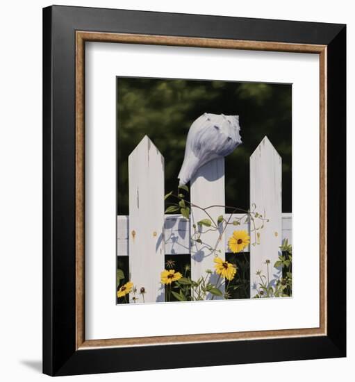 The Garden by the Sea-Jack Saylor-Framed Art Print