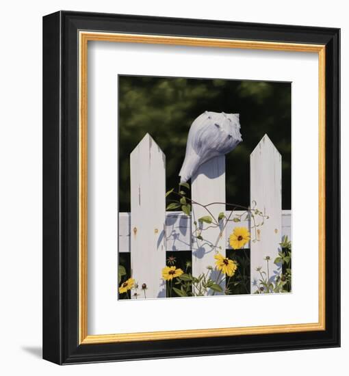 The Garden by the Sea-Jack Saylor-Framed Art Print