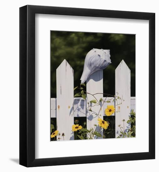 The Garden by the Sea-Jack Saylor-Framed Art Print